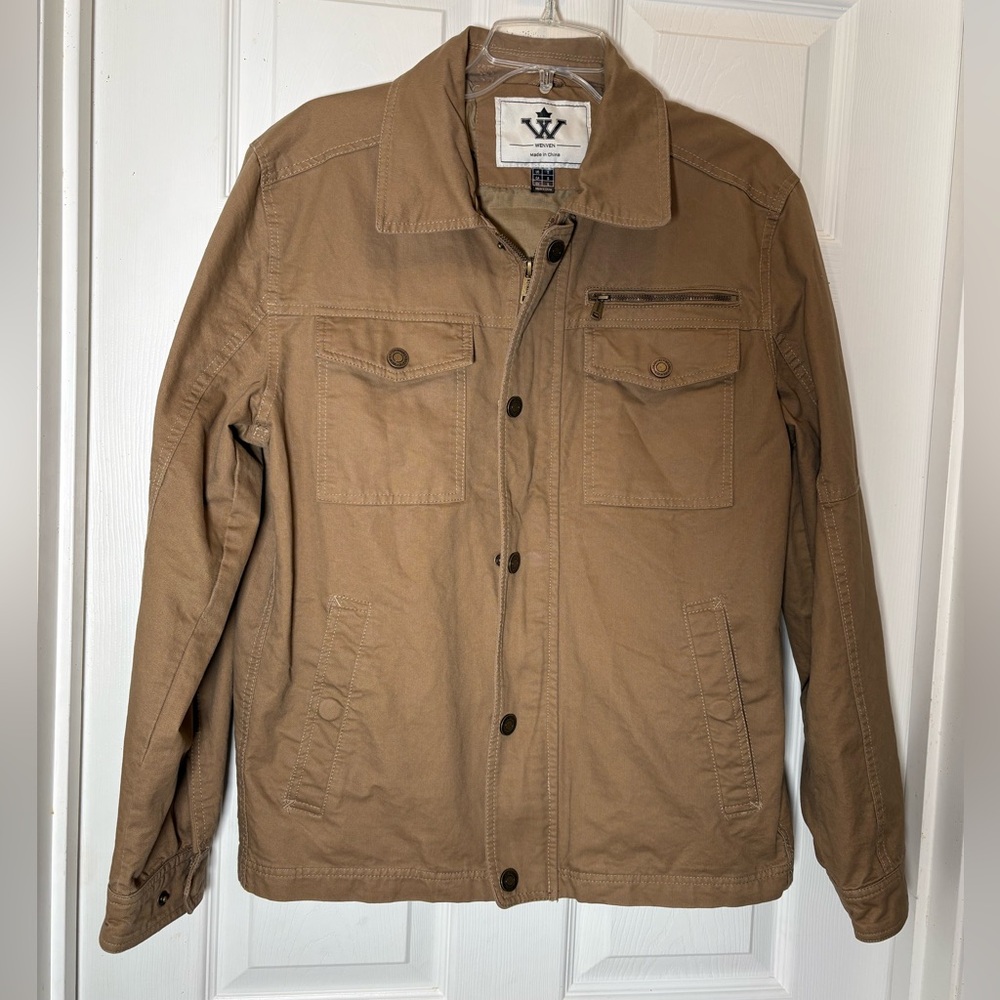 Wenven Women’s Canvas Jacket/Coat.  Size Small